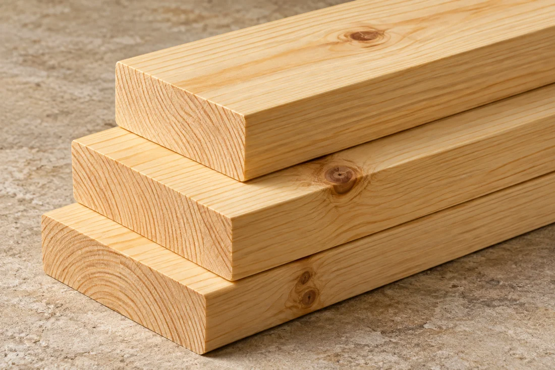 Illustrative sawn timber, not a photograph of current stock